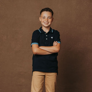 Organic Pique Polo - Baby - By Baano
