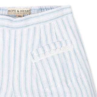 Linen Flat Front Short - By Baano