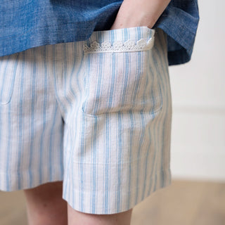 Linen Flat Front Short - By Baano