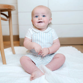 Linen Shortie Overall Set - By Baano