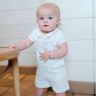 Linen Shortie Overall Set - By Baano