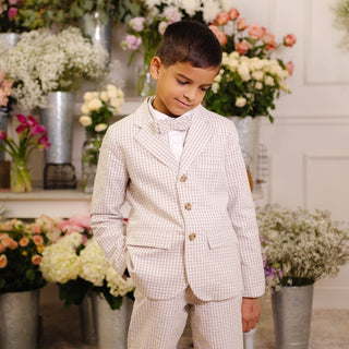 Organic Seersucker Suit Pant - Baby - By Baano