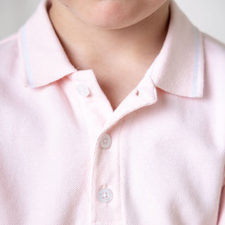 Short Sleeve Organic Pique Polo Hope & Henry