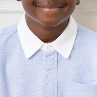 Pique Organic Button Down Shirt Hope & Henry