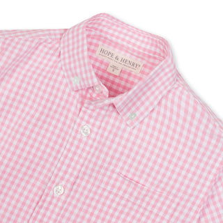 Stretch Organic Poplin Button Down Shirt - Glamourous Grace