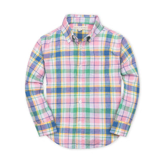 Linen Button Down Shirt - Baby - By Baano
