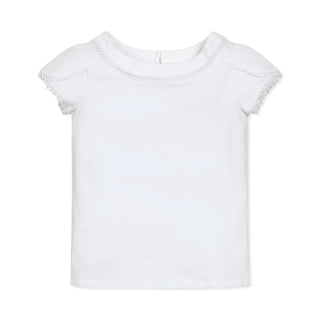 Organic Knit Top with Tulip Sleeves - By Baano