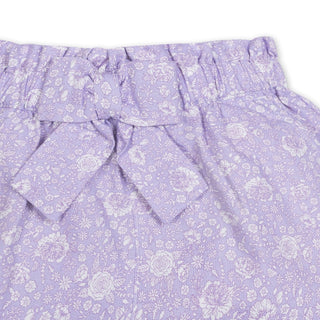 Linen Pull-On Paperbag Shorts - By Baano