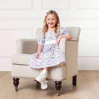 Puff Sleeve Party Dress - Baby - By Baano