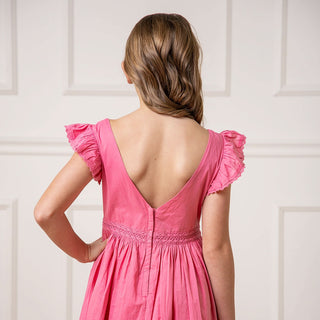 Flutter Sleeve Organic Maxi Dress - Glamourous Grace