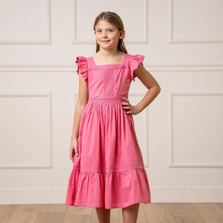 Flutter Sleeve Organic Maxi Dress - Baby - By Baano