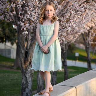 Ruched Organic Party Dress - By Baano