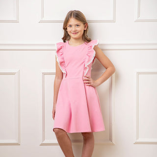Sleeveless Organic Knit Pinafore Dress - Baby - By Baano