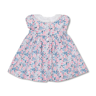 Linen Ruffle Collar Dress - Glamourous Grace