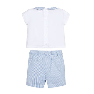 Peter Pan Shirt and Short Set - Glamourous Grace