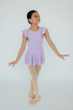 Lavender S/S Twirl Leotard