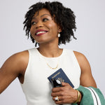 Hearts All Around Necklace - Beautiful Pastel Stones