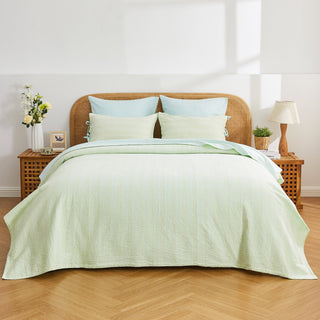 Hand Stitched Reversible Kantha Coverlets