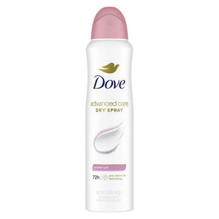 Dove Advanced Care Dry Spray Antiperspirant Deodorant Powder Soft