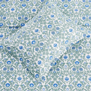 Arts & Crafts Floral Printed Duvet Set