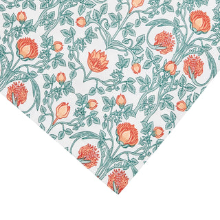 Arts & Crafts Floral Printed Duvet Set