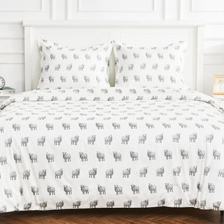 Sheep Printed Duvet Set