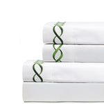 600 Thread Count Rope Embroidered Sheet Set