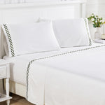 600 Thread Count Rope Embroidered Sheet Set