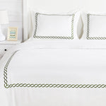 600 Thread Count Rope Embroidered Duvet Set