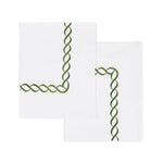 600 Thread Count Rope Embroidered Euro Sham Pairs