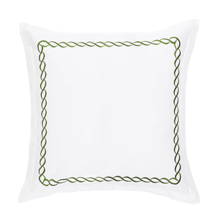 600 Thread Count Rope Embroidered Euro Sham Pairs