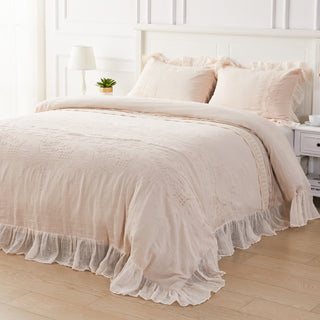 Tabitha Linen Duvet Cover Set