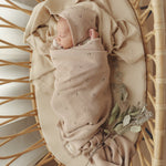 Organic Pointelle Luxury Knit Swaddle Blanket - By Baano