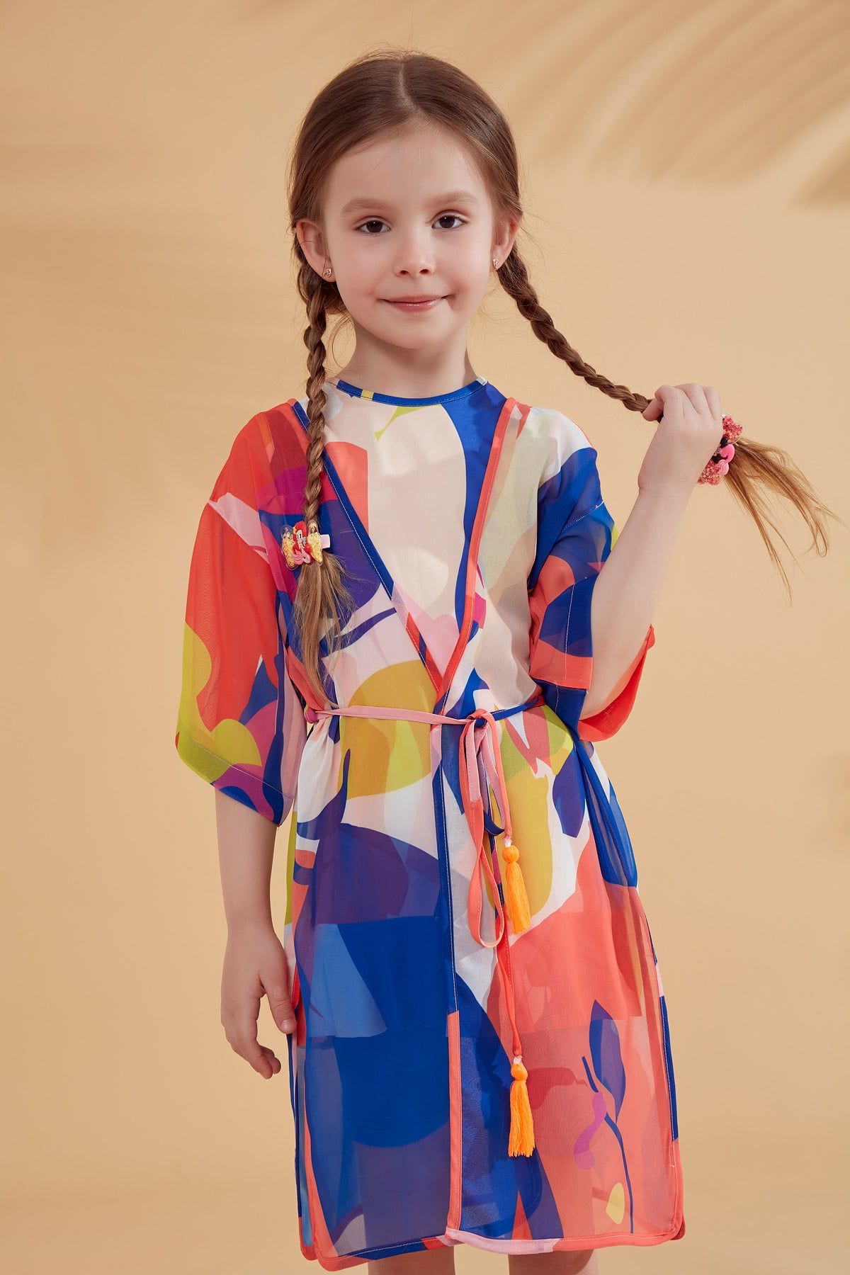 Colourful Kids Pareo Kimono P2331 - By Baano
