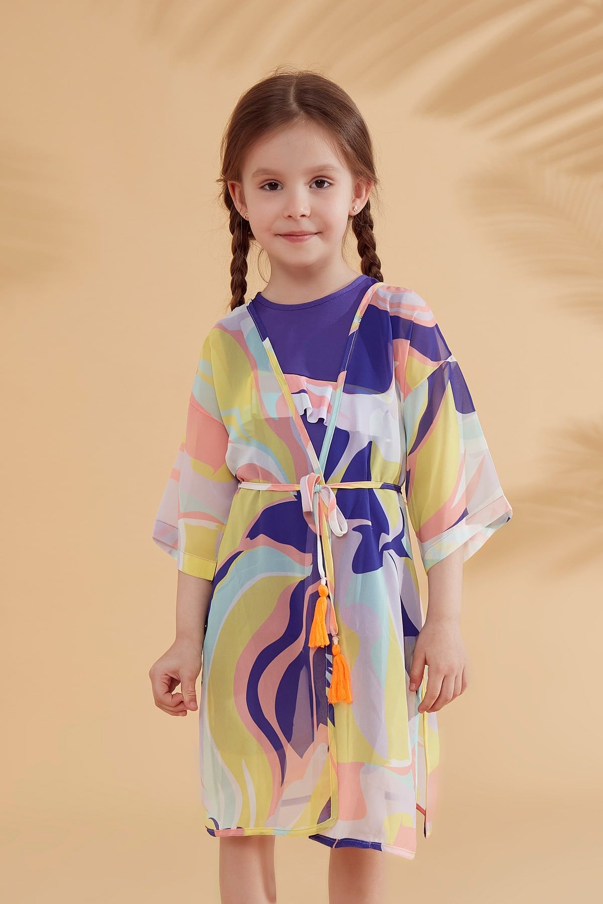 Colourful Kids Pareo Kimono P2333 - By Baano