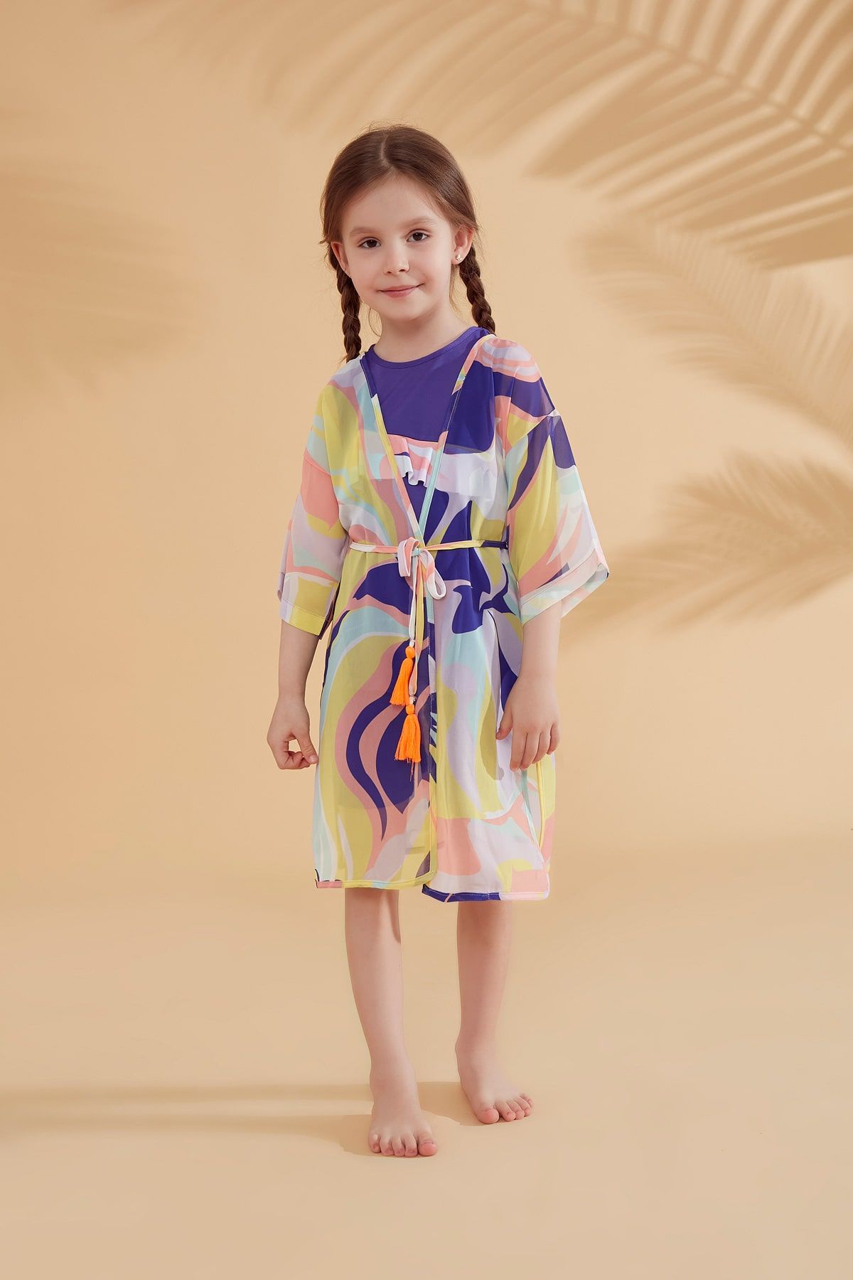 Colourful Kids Pareo Kimono P2333 - By Baano