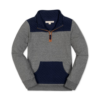 Organic French Terry Half - Zip - Glamourous Grace