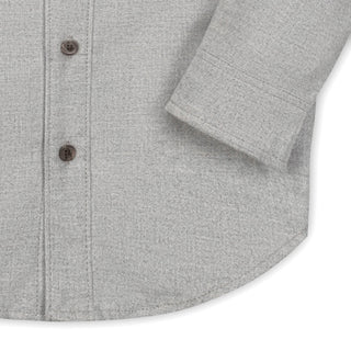 Organic Flannel Shirt with Elbow Patches - Glamourous Grace