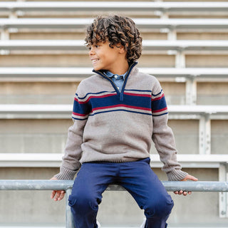 Organic Half Zip Sweater - Glamourous Grace