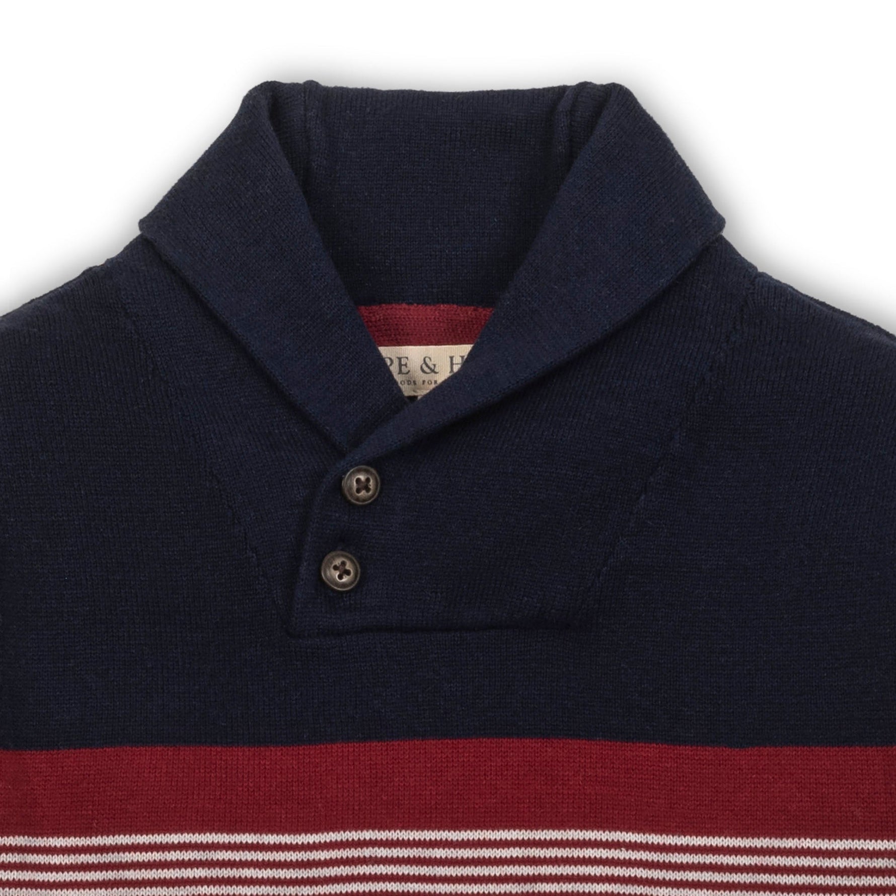 Organic Shawl Collar Sweater - Glamourous Grace