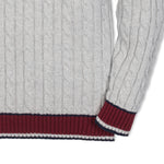 Organic V - Neck Cricket Sweater - Glamourous Grace