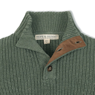 Organic Mock Neck Sweater - Glamourous Grace