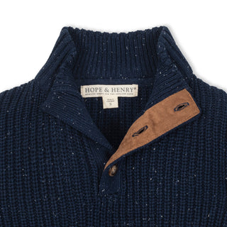 Organic Mock Neck Sweater - Glamourous Grace