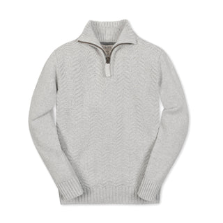 Organic Half Zip Cable Sweater - Glamourous Grace