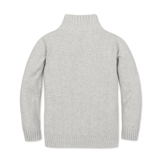 Organic Half Zip Cable Sweater - Glamourous Grace