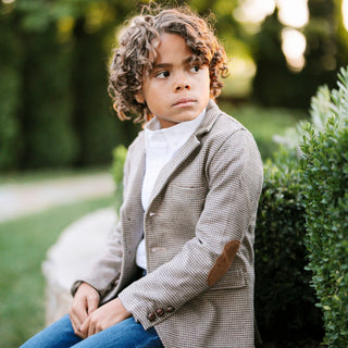 Organic Brushed Cotton Suit Jacket - Glamourous Grace