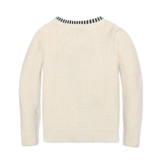 Organic Puff Sleeve Cardigan - By Baano