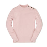 Organic Mock Neck Sweater - By Baano