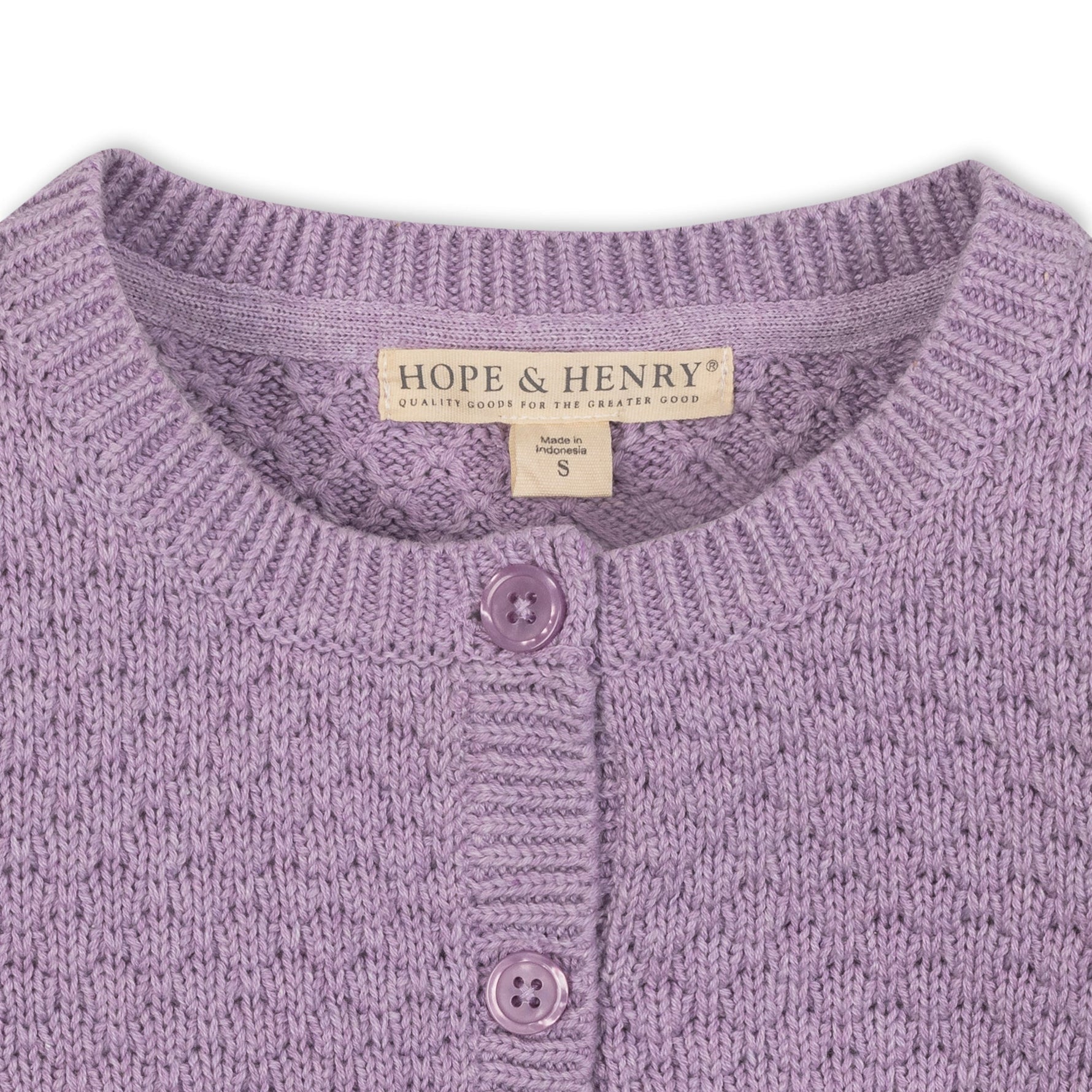 Organic Textured Cardigan - Glamourous Grace