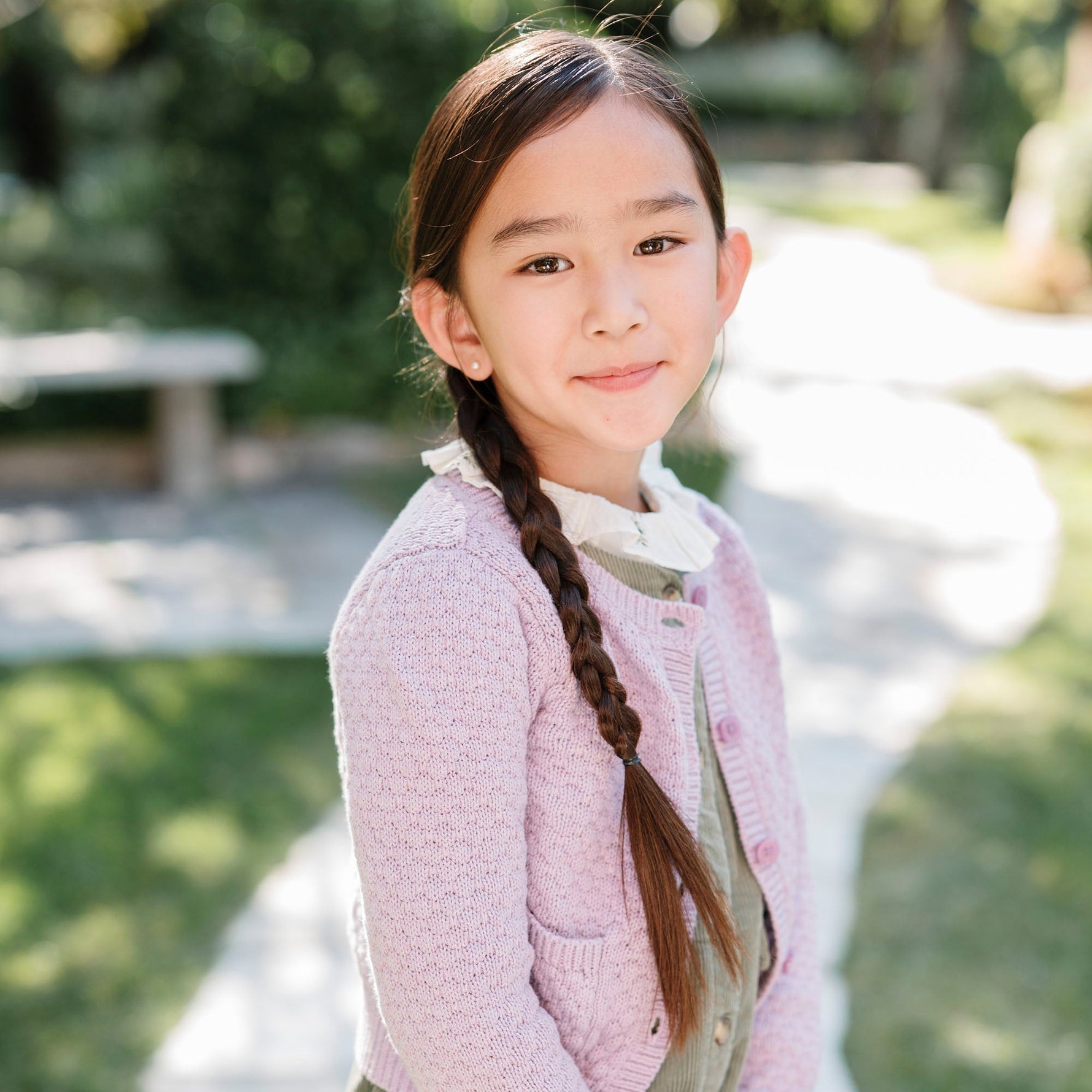 Organic Textured Cardigan - Glamourous Grace